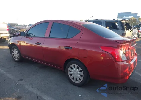 2016 Nissan Versa 1.6 S+ из США, поврежденный, VIN 3N1CN7AP3GL814873